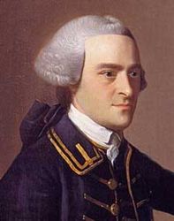 President of the Second Continental Congress John Hancock, July 4, 1776
