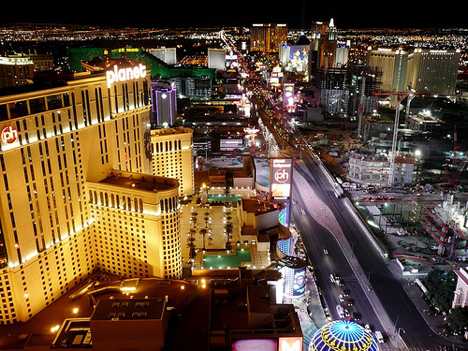 vegas skyline pictures. Las Vegas Strip