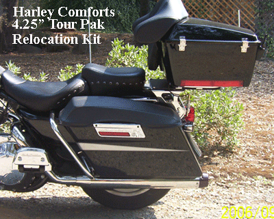 California Motorcycle Accident Attorney Norman Gregory Fernandez discusses Harley Comforts Tour Pak Relocation Kit