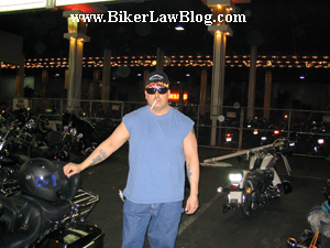 California Motorcycle Injury Accident Lawyer Attorney Norman Gregory Fernandez at the Laughlin River Run 2007