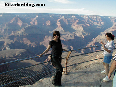 Norm's Fiance at the Grand Canyon