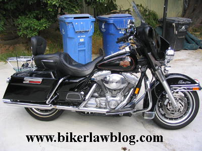 Biker Motorcycle Injury Lawyer Norman Gregory Fernandez Customizes His Harley Davidson FLHT Electra Glide