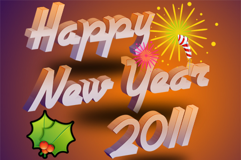 I want to wish all of you a happy new year, 2011. May you, your family, 