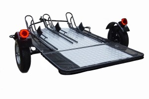 Trinity 3 Folding Motorcycle Trailer