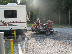 My Trinity 3 trailer with Electra Glide