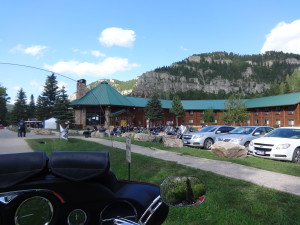 The view from my motorcycle, Black Hills, SD, Sturgis 2013
