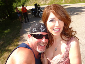 California biker lawyer Norman Gregory Fernandez and friend that the 2015 Sturgis motorcycle rally