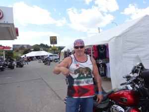 Motorcycle lawyer Norman Gregory Fernandez of the 75th annual Sturgis motorcycle rally