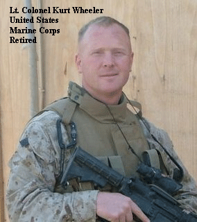 Lt. Colonel Kurt Wheeler, United States Marine Corps Retired
