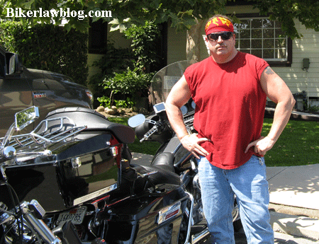 biker attorney Norman Gregory Fernandez discusses motorcycle ride to solvang California
