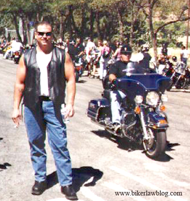 California Motorcycle Accident Attorney and Biker Lawyer Norman Gregory Fernandez at the DOR Run