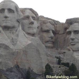 Barstow Motorcycle Accident Lawyer Norman Gregory Fernandez picture of Mount Rushmore, South Dakota
