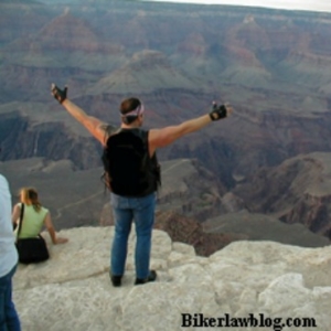 Carlsbad Motorcycle Accident Lawyer Norman Gregory Fernandez at the Grand Canyon