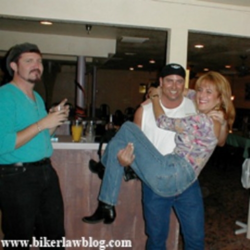 Folsom motorcycle accident lawyer norman gregory fernandez with special friend in palm springs