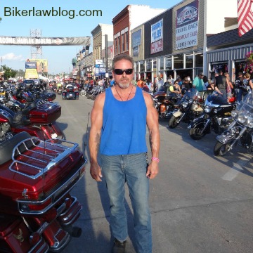 Hillsborough motorcycle accident lawyer norman gregory fernandez at sturgis 2014