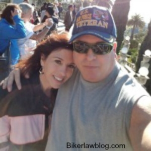 Injuredbilkers.com founder Norman Gregory Fernandez with his wife