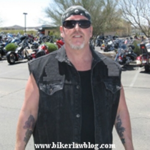 North Hills Motorcycle Accident Attorney Norman Gregory Fernandez at Laughlin River Run 2010