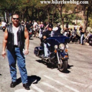 Santa Clarita Motorcycle Accident Lawyer Norman Gregory Fernandez at Downed Officers Run