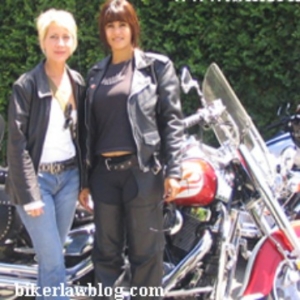 West Hills Motorcycle Accident Lawyer Norman Gregory Fernandez's friends Elizabeth and Sally