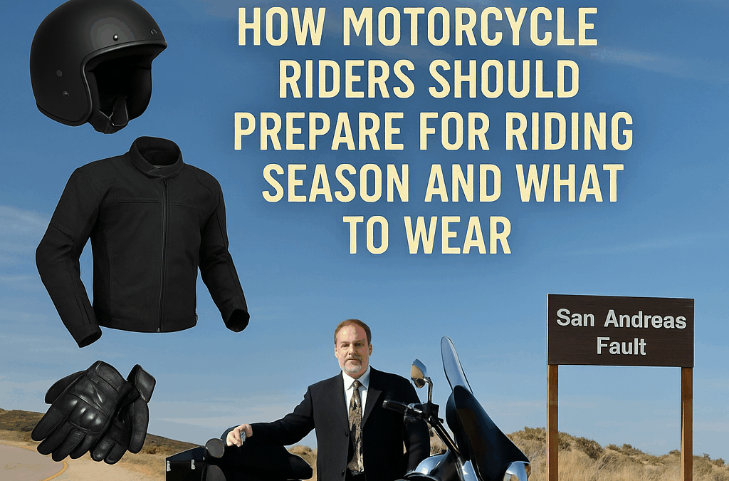 Gearing Up for the Ride: How Motorcycle Riders Should Prepare for Riding Season and What to Wear