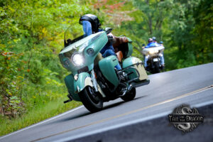 Biker Lawyer Norman Gregory Fernandez riding the Tail of the Dragon 2025