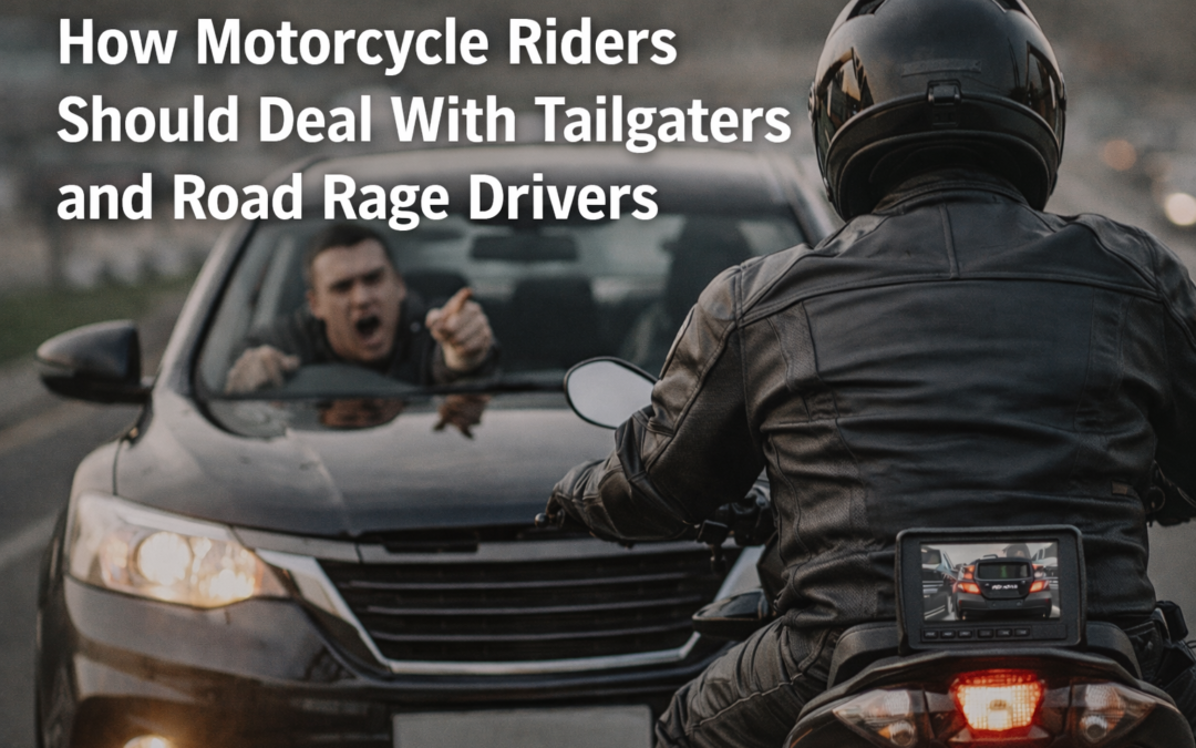 How Motorcycle Riders Should Deal With Tailgaters and Road Rage Drivers
